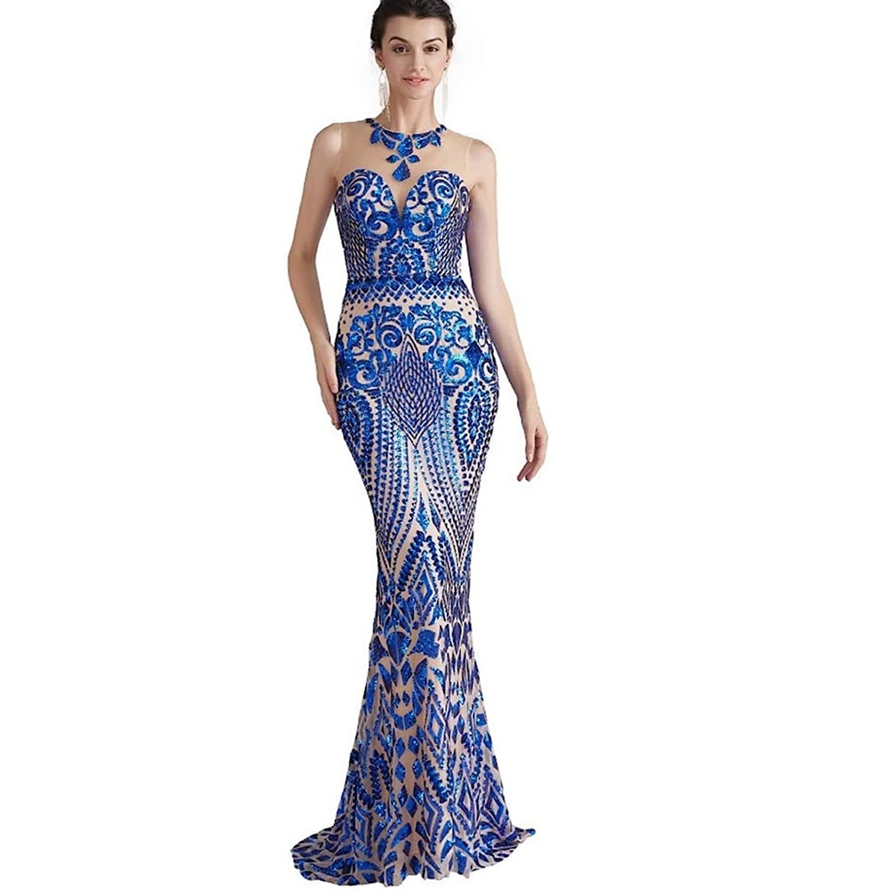 MermaId style sequin formal